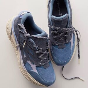 HOKA X FP Movement 💙 Clifton L Suede Sneakers